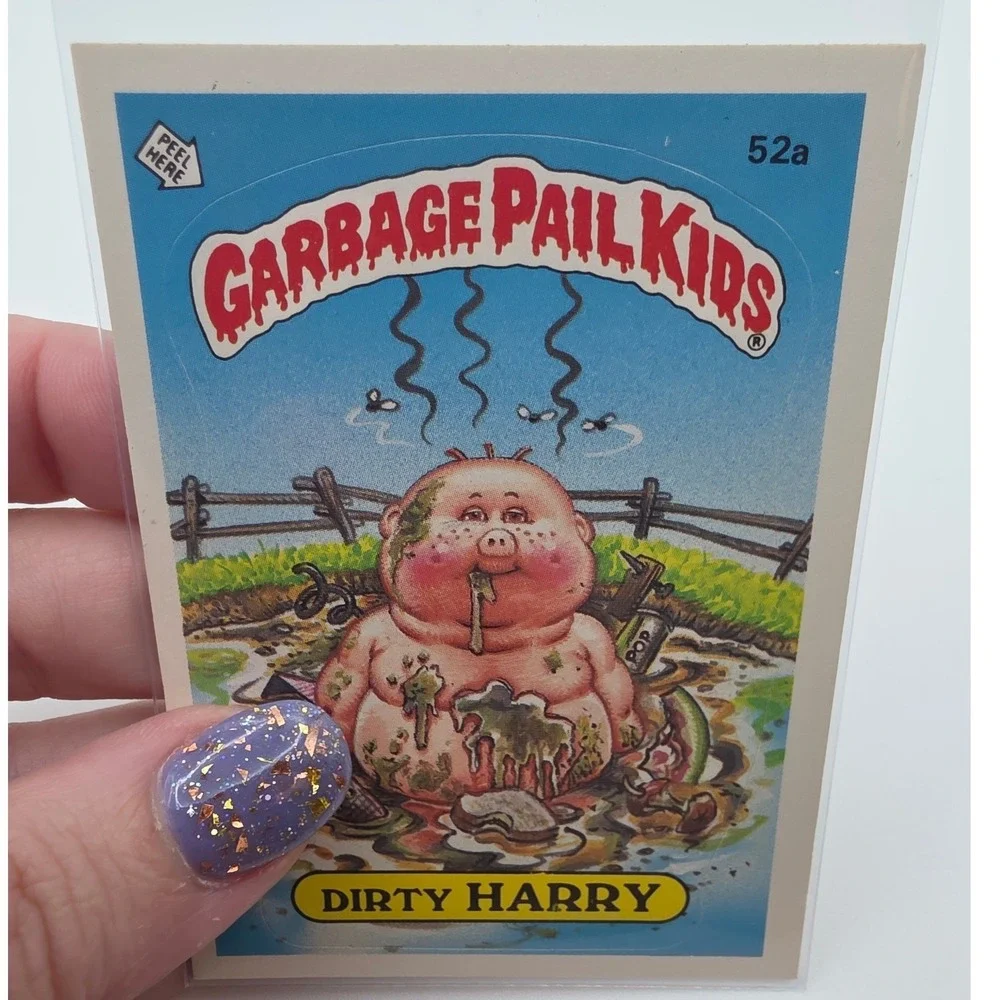 Topps Garbage Pail Kids OS2 Dirty Harry Fair 52a